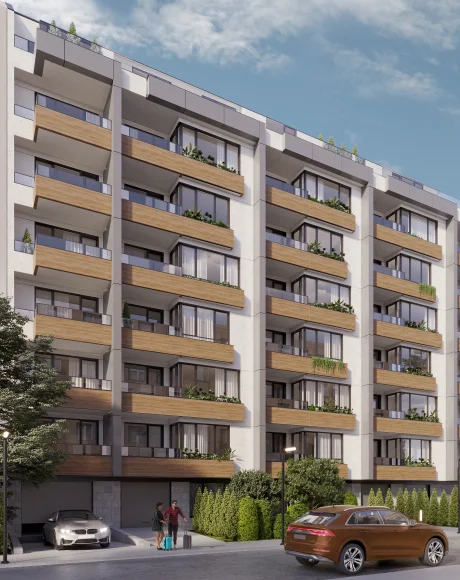 Uptown Residence – визуализация на сградата